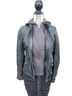Mauritius 100% Lambskin 100% Cotton 100% Polyester Black Leather Jacket Size 4 - photo 2