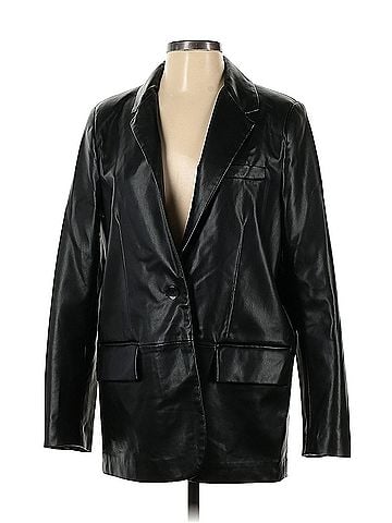 Zara Zara Faux Leather Jacket (view 1)