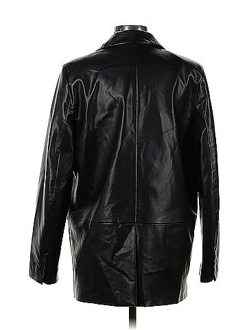 Zara Zara Faux Leather Jacket (view 2)