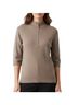 Lafayette 148 New York 100% Wool Solid Tan Wool Pullover Sweater Size L - photo 1