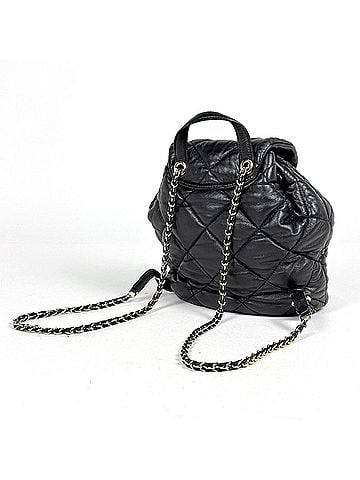 Salvatore Ferragamo Salvatore Ferragamo backpack, Vara ribbon, quilted leather, black, women's. (view 2)