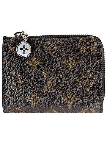 Louis Vuitton Louis Vuitton Portefeuille Noir Compact Wallet/Coin Case, Monogram Brown/Azure Blue, M14530, Women's (view 1)