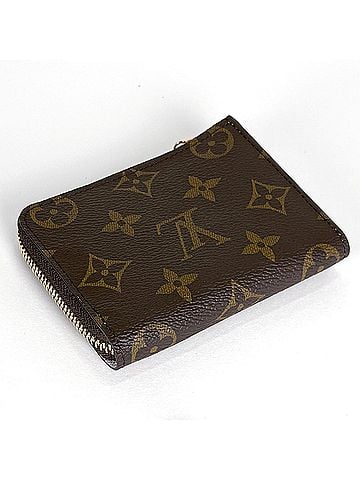 Louis Vuitton Louis Vuitton Portefeuille Noir Compact Wallet/Coin Case, Monogram Brown/Azure Blue, M14530, Women's (view 2)