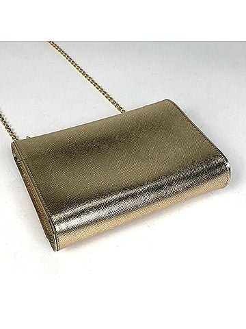 Salvatore Ferragamo Salvatore Ferragamo Vara Ribbon Chain Shoulder Bag, Leather, Gold, C264, Women's (view 2)