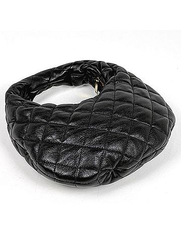 Yves Saint Laurent Yves Saint Laurent Icarino Quilted Leather Handbag, Black, 851689, Women's (view 2)