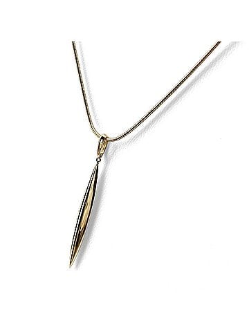 Tiffany & Co. Tiffany &amp; Co. Feather YG Yellow Gold Pendant Necklace 750 for Women (view 1)