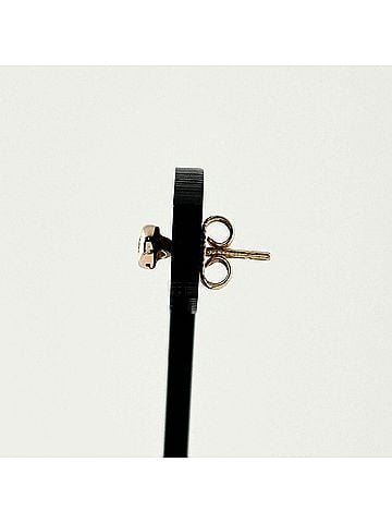Tiffany & Co. Tiffany &amp; Co. By the Yard PG Pink Gold Elsa Peretti Earrings 750 Diamond Women's (view 2)