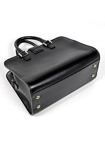 Yves Saint Laurent Yves Saint Laurent Baby Cabas Handbag, 2-way, Leather, Black, 568853, Women's (view 2)