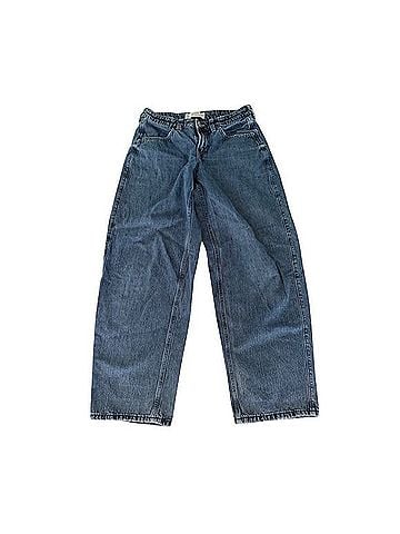 Hollister Low-Rise Taper Baggy Jeans Jeans (view 1)