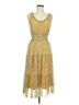 Max Studio Paisley Yellow Max Studio Casual Dress Size M - photo 1