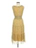 Max Studio Paisley Yellow Max Studio Casual Dress Size M - photo 2