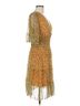 Max Studio Paisley Yellow Max Studio Cocktail Dress Size M - photo 3