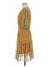 Max Studio Paisley Yellow Max Studio Cocktail Dress Size M - photo 4