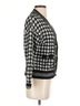 Aqua Houndstooth Black Aqua Cardigan Size XS - photo 3
