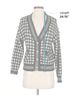 Aqua Houndstooth Black Aqua Cardigan Size XS - photo 5