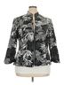 Perceptions 100% Polyester Print Gray Perceptions Jacket Size 18 - photo 1