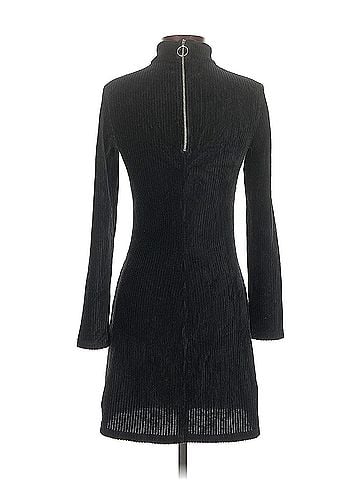 Paris Atelier & Other Stories Turtleneck Velour Midi Paris Atelier &amp; Other Stories Casual Dress (view 2)