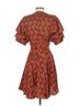1.State Printed V-Neck Tiered Bubble Puff Sleeve Mini 1.State Cocktail Dress - photo 2