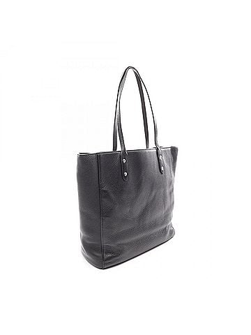 Coach Coach tote bag, handbag, leather, women's, black. (view 2)