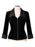 Victor Costa Black Jacket Size S - photo 1