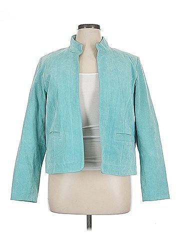 Coldwater Creek Coldwater Creek Leather Jacket (view 1)