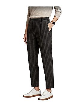 Vince. pinstripe flannel pull on Dress Pants (view 1)