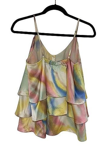 7 For All Mankind N0074271 Silk Top (view 2)