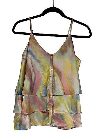 7 For All Mankind N0074271 Silk Top (view 1)