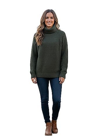 Kuhl sienna cowl neck chunky Turtleneck Sweater (view 1)