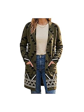 FRYE southwestern geometric longline Cardigan (view 1)