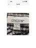 Chico's Checkered-gingham Black White Short Sleeve Button-Down Shirt Size 4X - photo 4