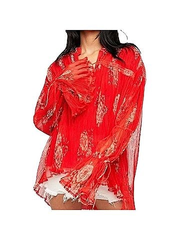 Free People Long Sleeve Blouse (view 1)