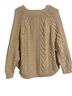Michael Kors 100% Cotton Tan Pullover Sweater Size M - photo 2