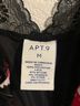 Apt. 9 100% Polyester 87% Nylon 11% Spandex 2% Other Floral Black Red Green Cocktail Dress Size M - photo 3