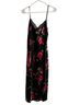 Apt. 9 100% Polyester 87% Nylon 11% Spandex 2% Other Floral Black Red Green Cocktail Dress Size M - photo 1