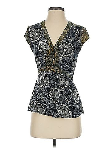 Edme & Esyllte Edme &amp; Esyllte Short Sleeve Silk Top (view 1)