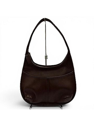 Coach COACH Old Coach 9033 Ergo Rare Charm Included Glove Leather Semi-Shoulder One-Shoulder Bag Brown Women's (view 1)