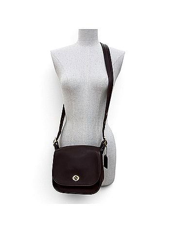 Coach COACH Vintage 9965 Old Coach Glove Leather Shoulder Bag, Brown, Women's (view 2)