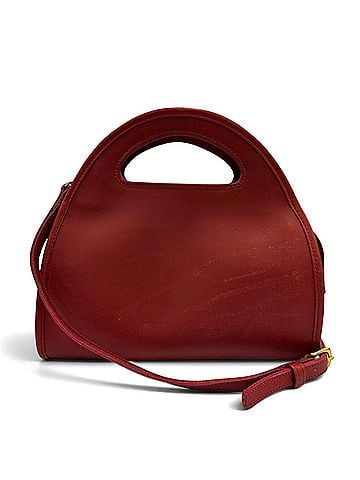 Coach COACH Vintage 9942 Old Coach Glove Leather 2-Way Handbag/Shoulder Bag, Red, Women's (view 1)