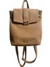 Alexis Bendel 100% Polyurethane Brown Leather Backpack One size - photo 1