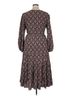 Max Studio 100% Rayon Paisley Brown Max Studio Casual Dress Size XL - photo 2