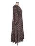 Max Studio 100% Rayon Paisley Brown Max Studio Casual Dress Size XL - photo 3