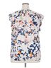 Daniel Rainn 100% Polyester Blue Daniel Rainn Short Sleeve Blouse Size XXL - photo 2
