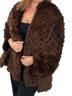 Rizal 100% Other Brown Coat One size - photo 1