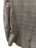 Calvin Klein Plaid Black White Gray Blazer Size 8 - photo 2