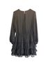 Express 100% Polyester 100% Polyester Polka Dots Black Casual Dress Size M - photo 2