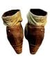 Diesel Leather &amp; Canvas Slouch Boots - photo 2