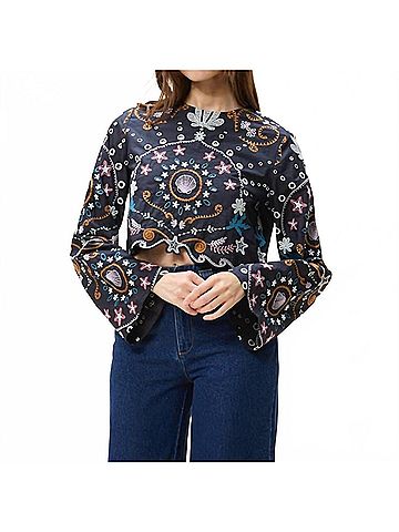 Cleobella Leela Top in Black (view 2)