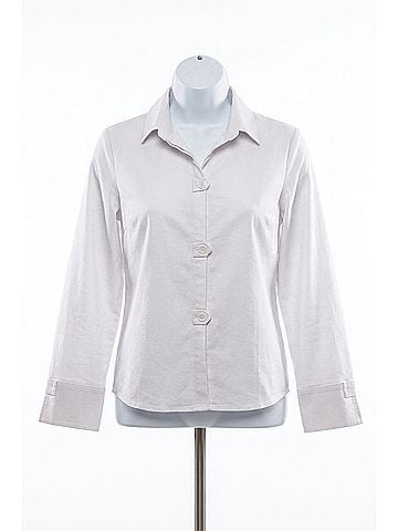 Habitat Tab Blouse in White (view 1)