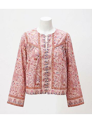 Cleobella Vivien Top in Dahlia Print (view 2)
